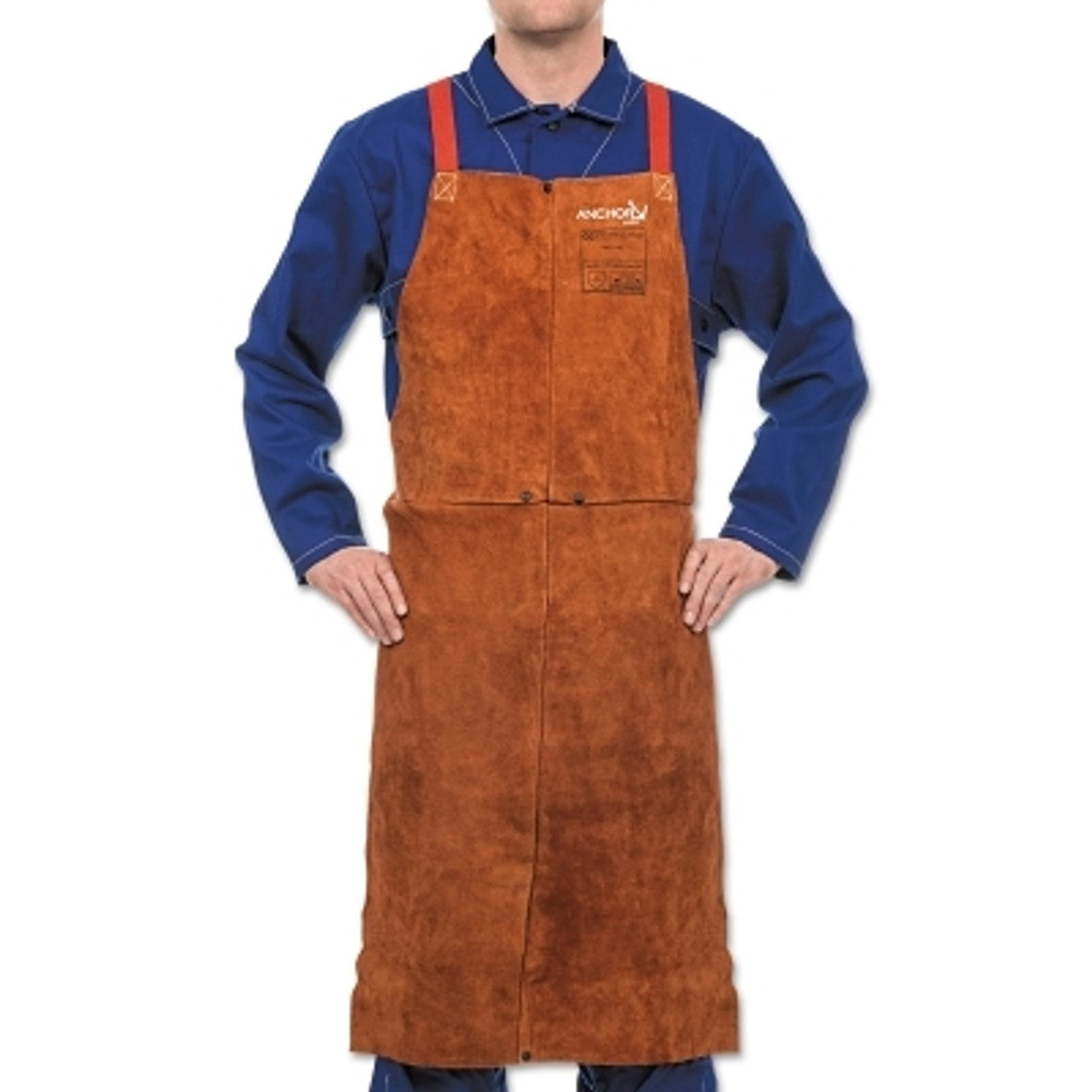Anchor Best Welds Premium Side Split Cowhide Leather Bib Apron 24"x36" China