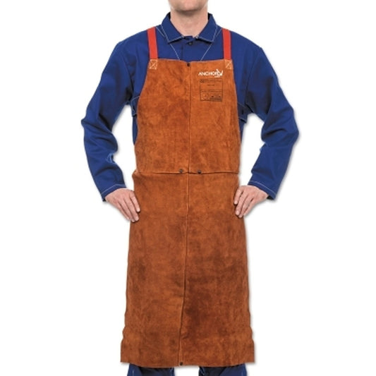 Anchor Best Welds Premium Side Split Cowhide Leather Bib Apron 24"x36" China