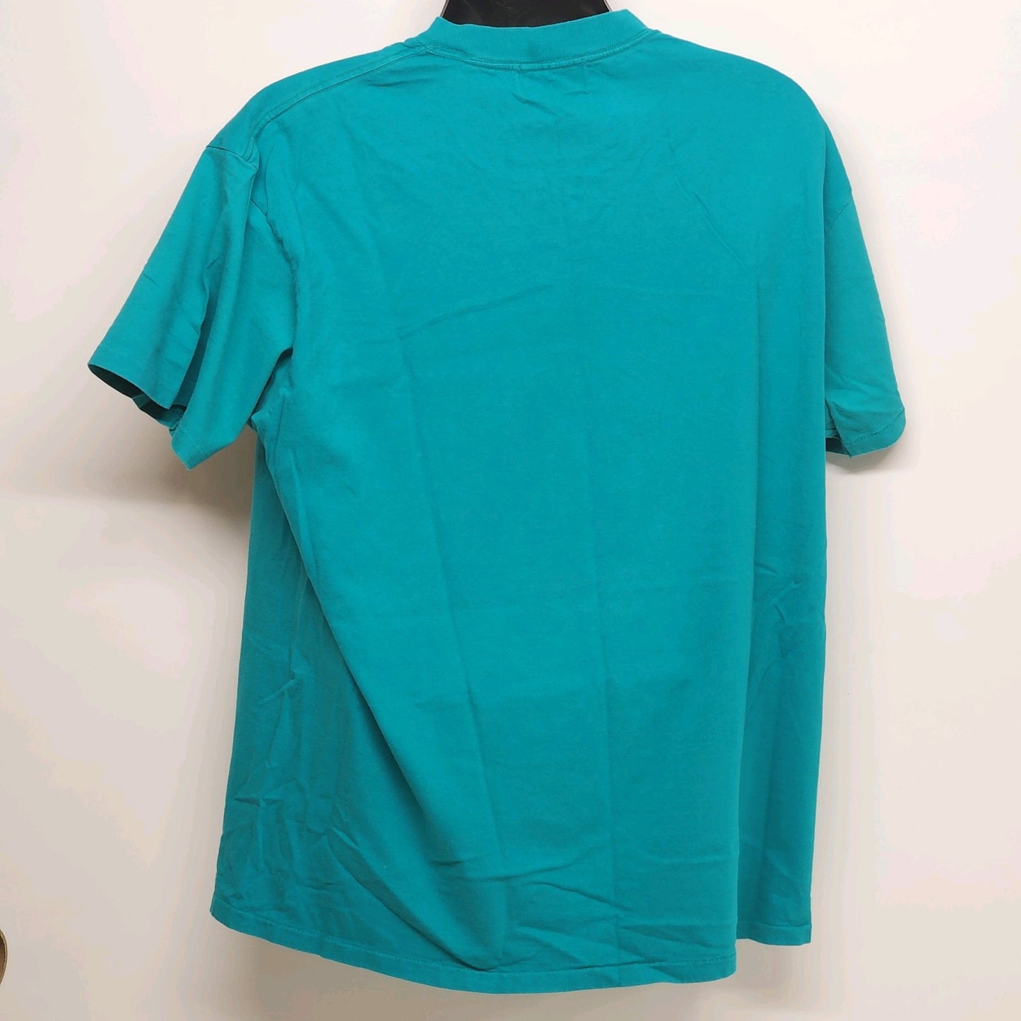 Players by Van Heusen Baseball Americas Game Blue Turquoise Shirt XL 100% Cotton