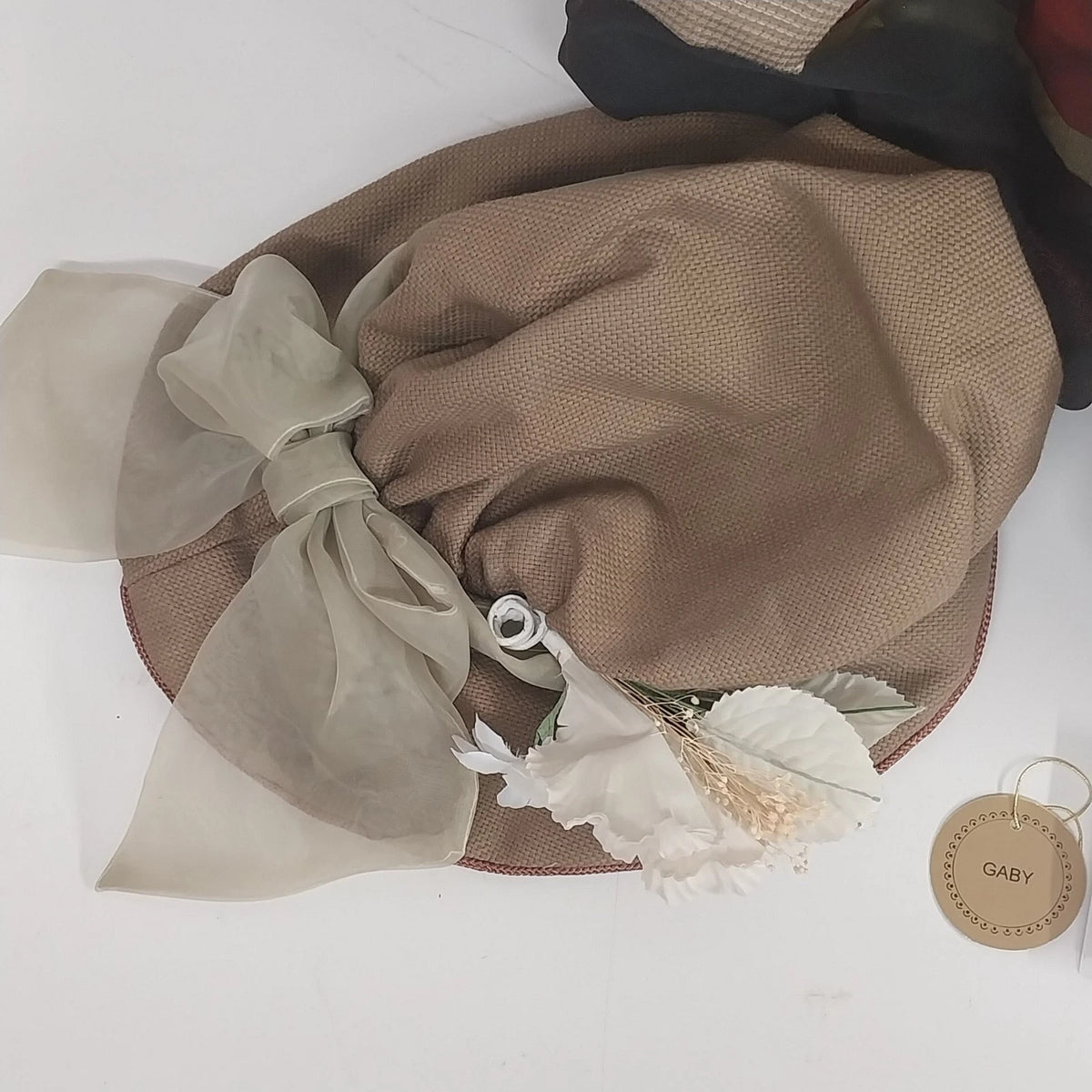Kingstate Gaby Porcelain Doll 28" Prestige Collection w Hat & Bag LE 2304/3500