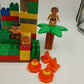 2 Pound Lego Duplo Bricks Mini Figures Accessories and Random Parts Mixed Colors