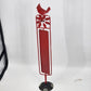 Holiday Metal Sign Porch WELCOME Free Standing Rotates Outdoor Home Decor 38"h