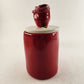 Rae Dunn Disney Princess Red Mug with TRUE LOVE Inscribed White Lid w Red Rose