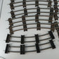 Vintage American Flyer S Gauge Curved Track Lot 17 Sections