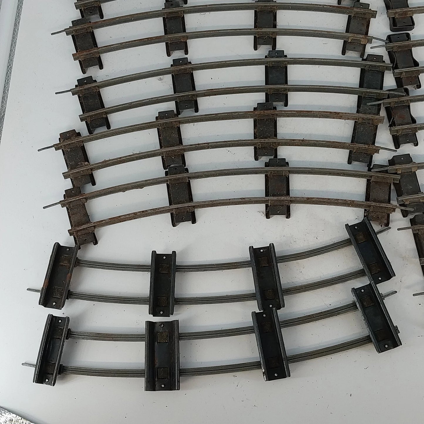Vintage American Flyer S Gauge Curved Track Lot 17 Sections
