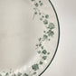 Corelle Callaway Green Ivy Dinner Plate Swirled Edge 10.25" USA