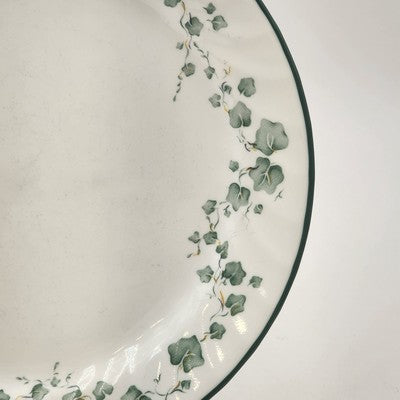 Corelle Callaway Green Ivy Dinner Plate Swirled Edge 10.25" USA