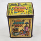 Collectible Tin Junk Box Hinged Lid Any Purpose 6.25" England by Case 1982 Vtg