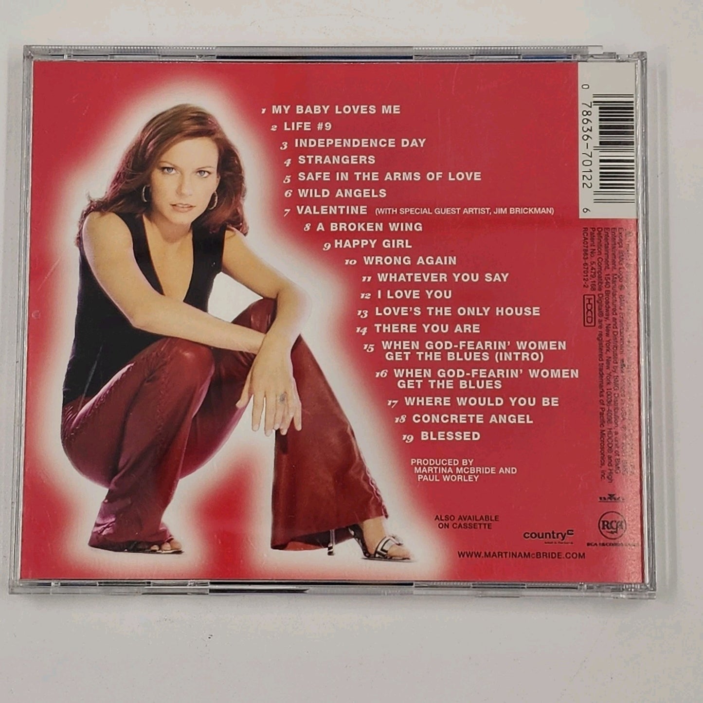 Martina McBride 2 CD Collection The Way That I Am/Greatest Hits Limited Edition