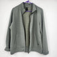 Skechers Go Walk Everywhere Women's Jacket Large Gray Ribbed Full Zip Pockets