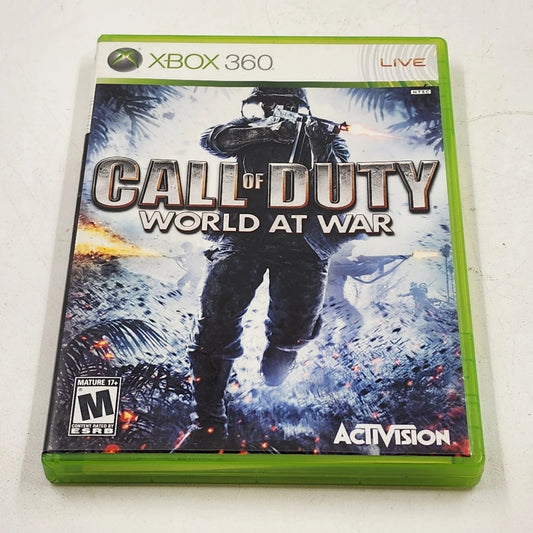 Call of Duty World at War Microsoft Xbox 360 2008 Video Game Console Activision