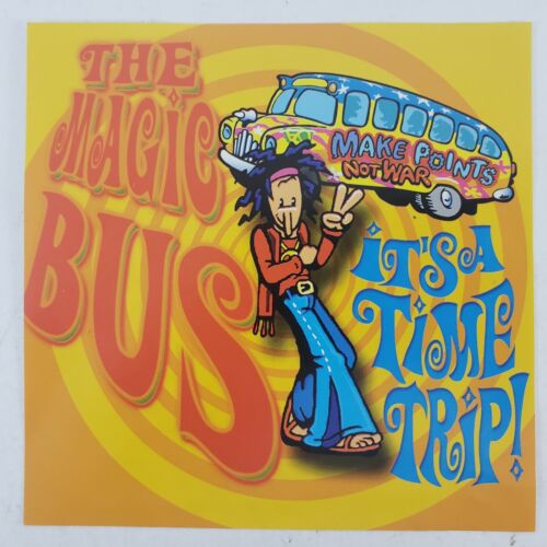The Magic Bus It's A Time Trip CD by Free Ride Records 2000 Rock Compilation