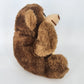 Brown Bear Plush Pink Bow 9" Stuffed Animal a Well-Made Toy Taiwan Vintage 1981