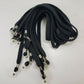 Flat Woven Glasses Retainers 16 Pair Slip-On Loop Ends