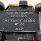 Vintage Matchbox Lesney Series Superfast No. 72 Yellow Jeep England See Pics