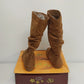 Forever Selena 2 Brown Faux Suede Mid Calf Boots Womens Size 8