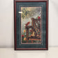 Sweethearts Print with Red Cardinal Bird & Rose Flower by Gregory Clair 20"x29"