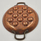 Aluminum and Brass Escargot Snail Serving Tray Pan Dish 12 Holes Stainless Steel