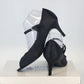 Mootsies Tootsies Mobabyme Heels Womens 8.5 Black Satin Pumps