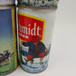 8 Schmidt Beer Can Pull Tab Empty Northwest American Wildlife Collectible Vtg