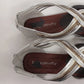 Relativity Cleo Metallic Silver Strappy Sandals Womens 8M