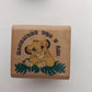 Lot of 4 Animal Rubber Stamps Lion King Beatrix Potter Mice Wood Mounted