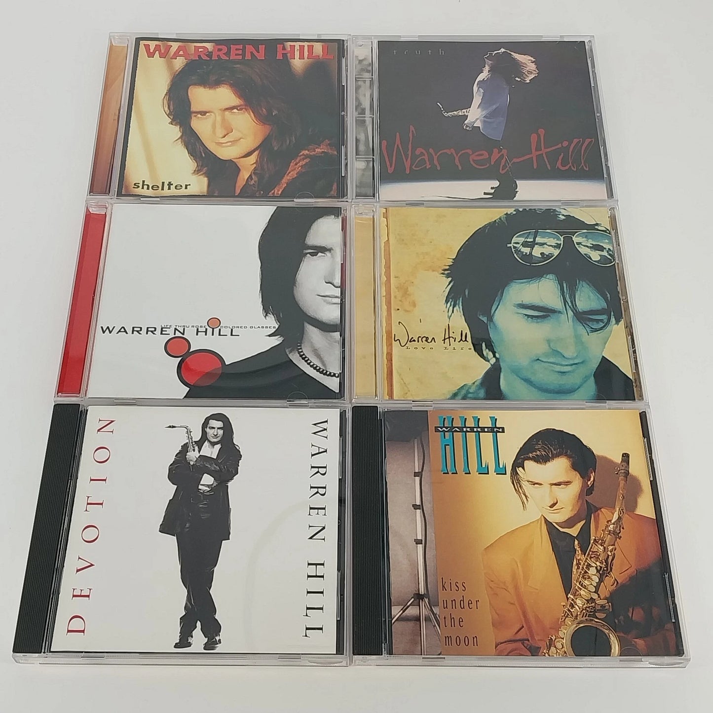 Warren Hill Lot 6 CD Jazz Devotion Truth Shelter Love Life Kiss Under The Moon