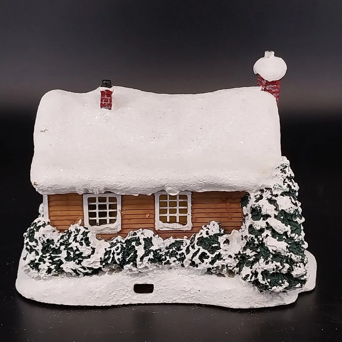 Thomas Kinkade Childhood Home Lighted Christmas Cottage