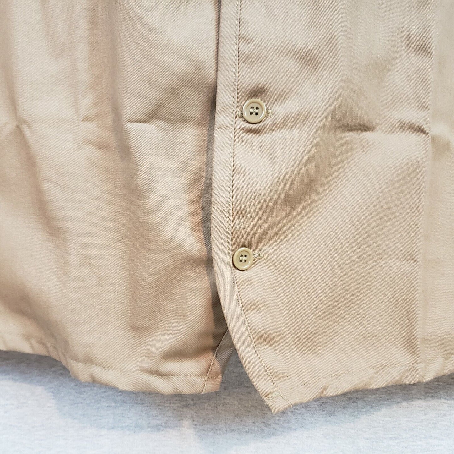 Khaki 3XL Unisex Vest V40 by Fame Fabrics 28676 Chest Pocket with Pencil Slot