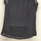 Solution Black Tank Top Large Gold Beaded Cotton Polyester Embellished Glam Vtg