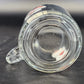 Lazzie Bear Clear Glass Mug Anchor Hocking Lazarus Dept Store Advertising 1989