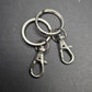 2 Key Ring Bag Charm St Patty Patrick Day Green Hat Lucky Handmade Clip Gift