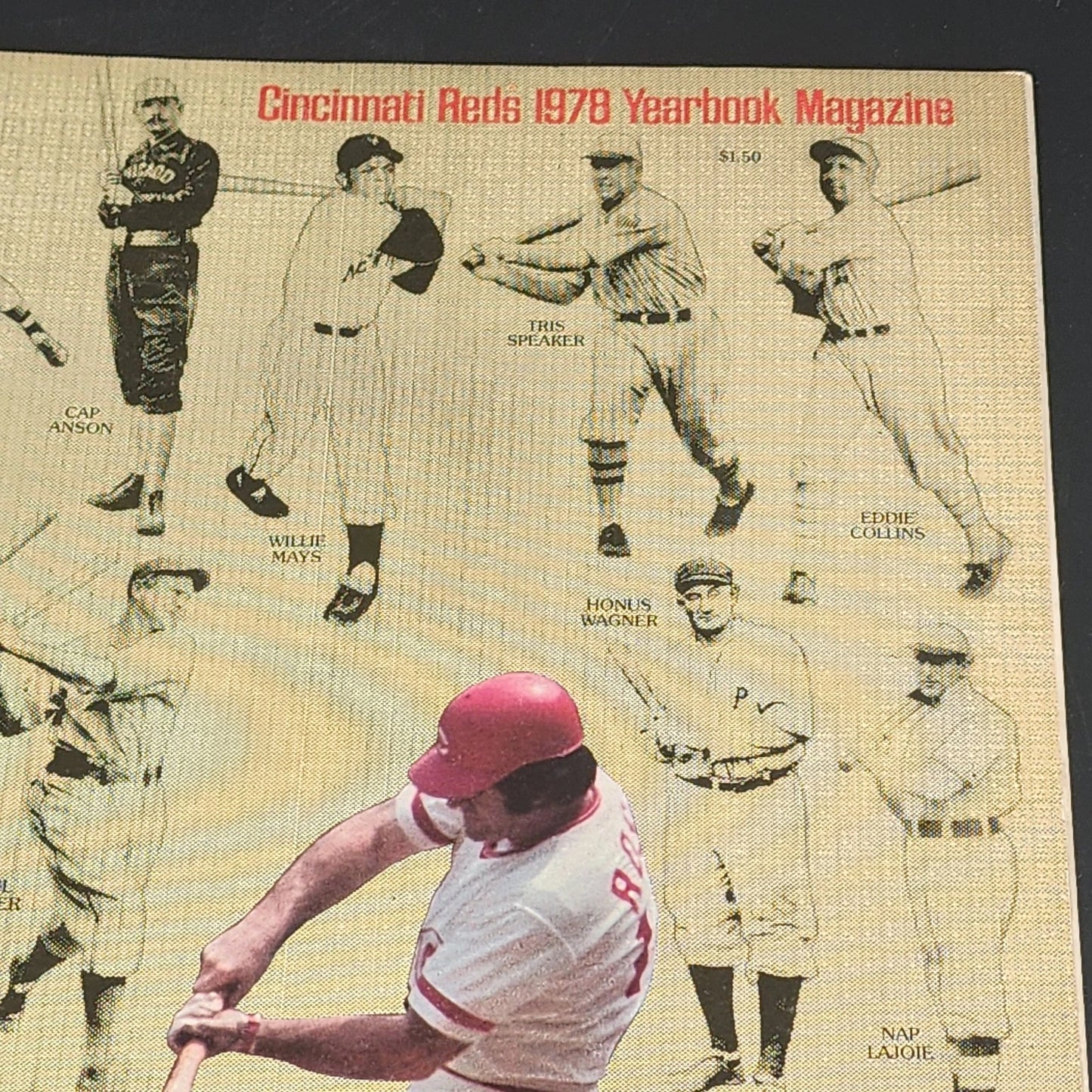 Cincinnati Reds 1978 Yearbook Pete Rose 3000 Hit Club MLB Magazine Vintage