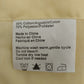 1 Pair Of Cafe Curtain Pale Yellow Ruffled Edge Machine Wash 70% Polyester China