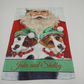 Set of 7 Animal Christmas Holiday with Snowman Mini Garden Flags Banner 12"x18"