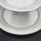 Noritake 2225 Cumberland 2-Tier Serving Tray Floral Japan Vintage