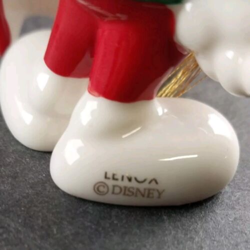 Lenox Christmas Ornament Mickey Mouse Let it Snow Porcelain New Boxed