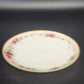 Haviland Limoges France Antique Hand Painted Rose Plate Heavy Gold Rim 9.25"x1"
