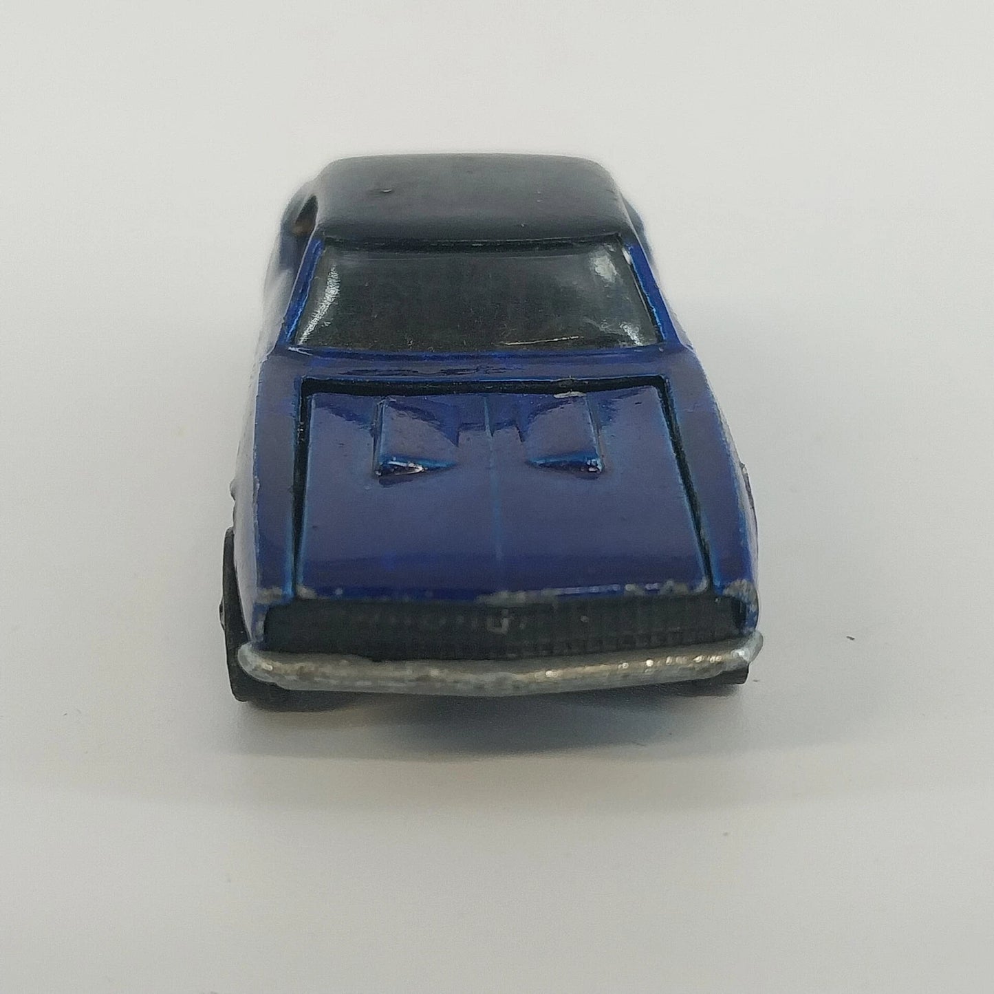 Hot Wheels Redline Custom Camaro Car Spectraflame Blue Black Interior USA 1968