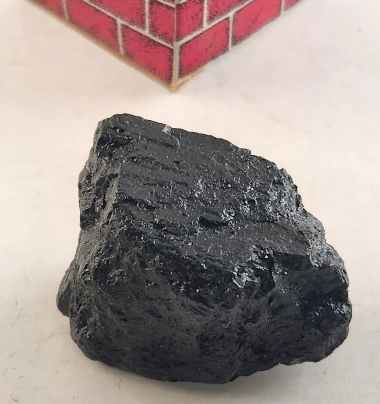 Christmas Gag Gift Lump of Coal in Box 9653 Wile E Enterprises Vintage 1978