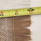 Celvin Tan White Beige Cashmere Feel Scarf Fringe Japan