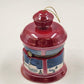 Mr Christmas Holiday Music Box Wind Up Ornament Lusterware Ceramic China