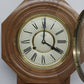 D&A Regulator Westminster Chime Wall Clock Octagon Face 8 Day Movement Oak Case