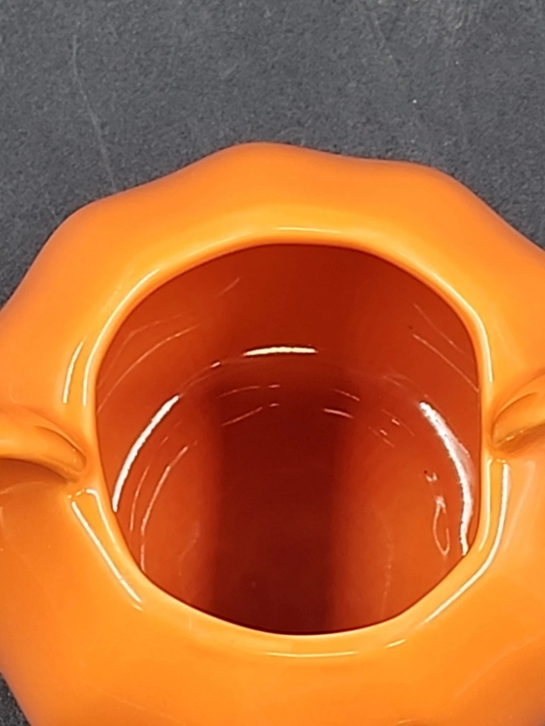 Disney Parks Mickey Mouse Pumpkin Mug Jack-O-Lantern Halloween 18 oz Stoneware