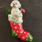 Danbury Mint The Bichon Frise Ornament Collection Stocking Stuffer 2009