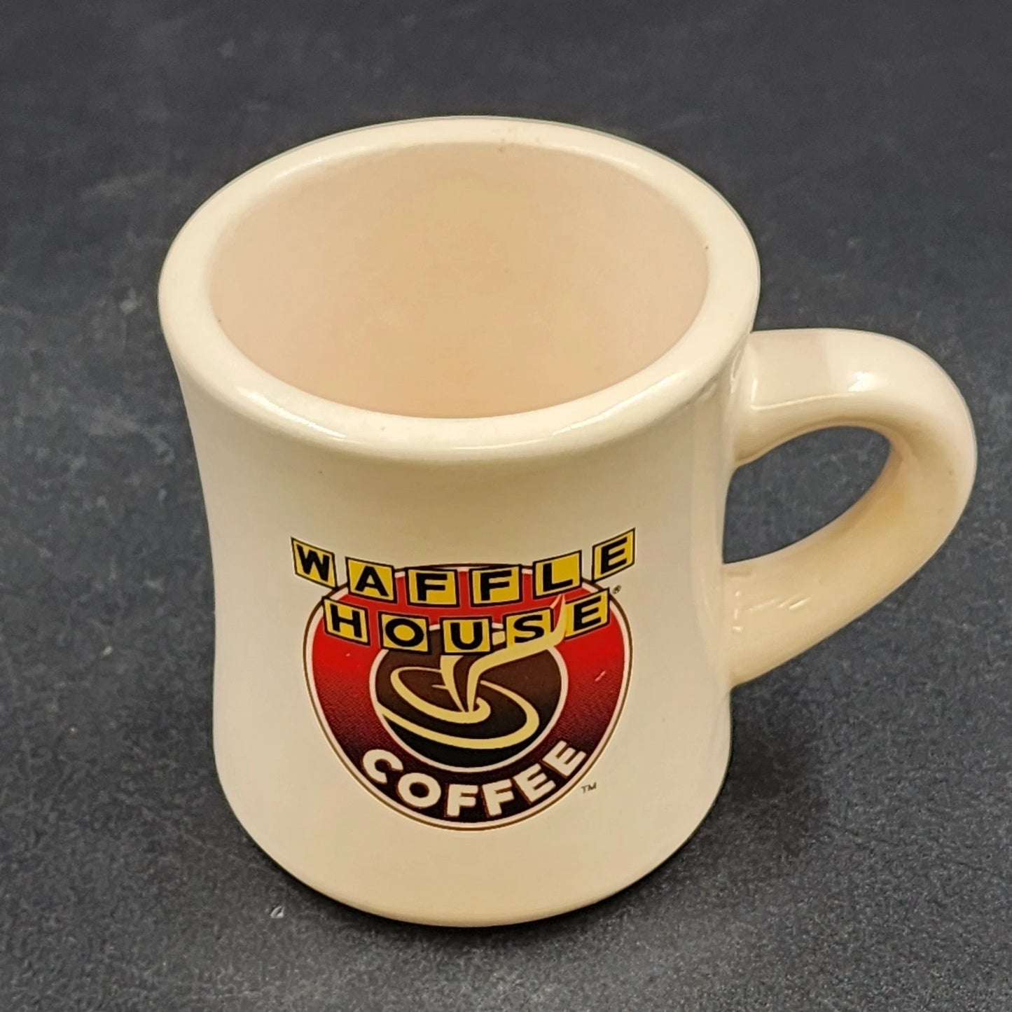 Waffle House Ceramic Coffee Mug Cup 3.25" Vintage Diner Restaurant Ware Retro