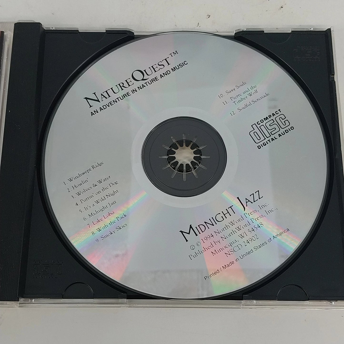 NatureQuest Sentimental Sax Midnight Jazz & Twilight Jazz 3 CD Relaxation 1990s