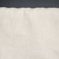 White Blue Hand Embroidered Linen Table Runner Vintage Minor Stain Pictured 40"