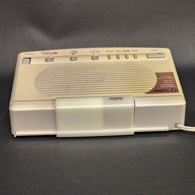Cream Digital Alarm Clock Radio Night Light GE Softlite 7-4657A Vintage Works