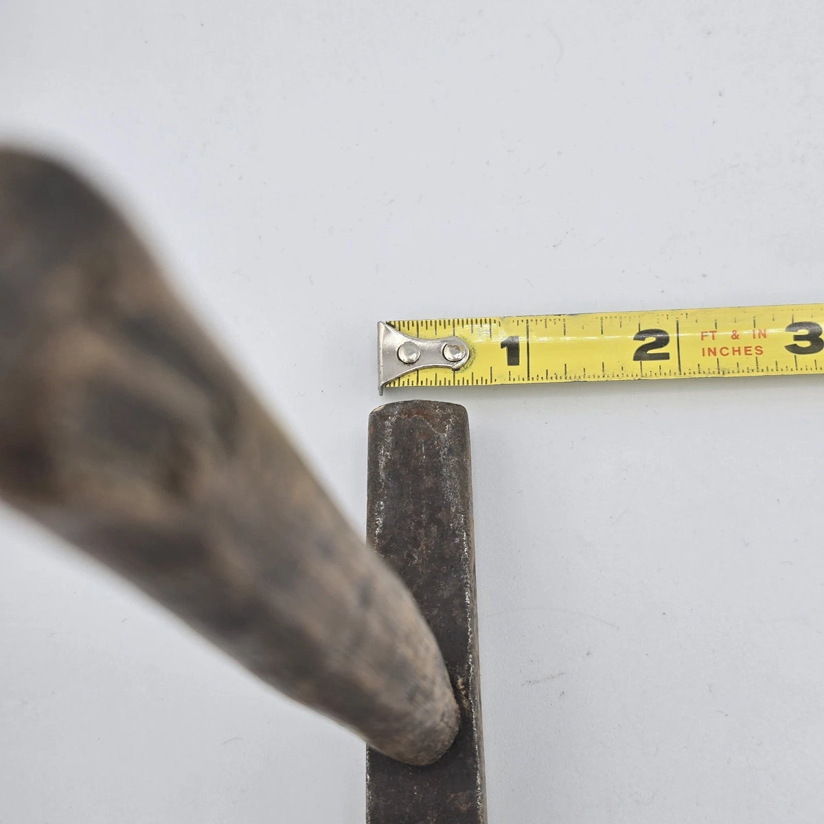 Cobbler Glazing Edge Iron Leatherworking Shoemaker Hammer Wood Handle 7.5"